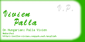 vivien palla business card